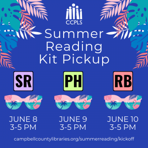 graphic for Summer Reading Kit Pickup