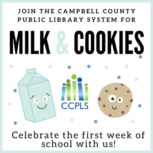 Click here for more info about our Milk & Cookies events to celebrate the first week back to school!