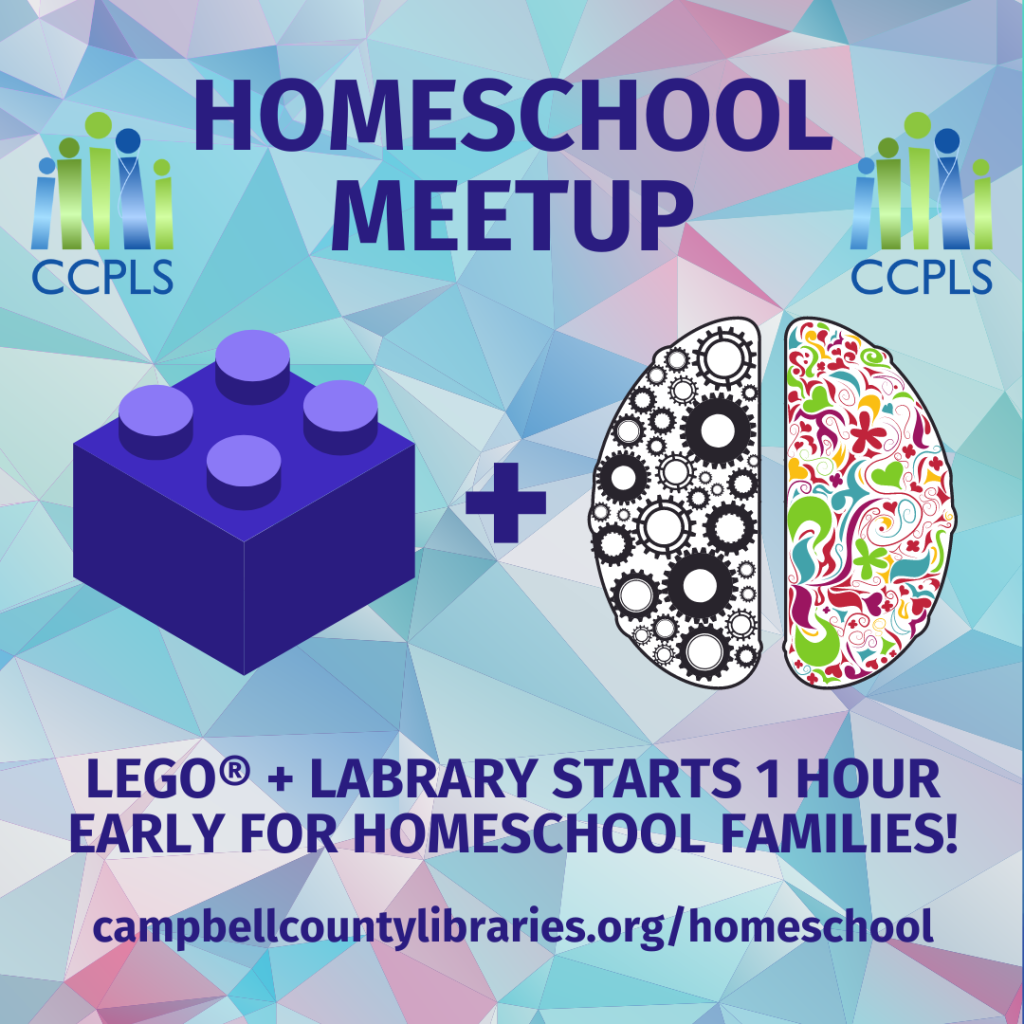 LEGO + Labrary starts 1 hour early for homeschool families!