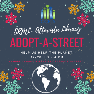 Adopt-A-Street December 20, 3-4 pm