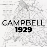 Preview of Campbell County Road Map 1929