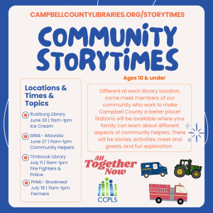 Community Storytime Graphic