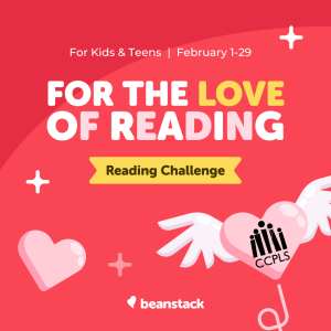 Click here to join the For the Love of Reading challenge for kids and teens.