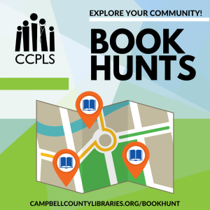 Click here for information about Book Hunts, a fun way to explore your community!