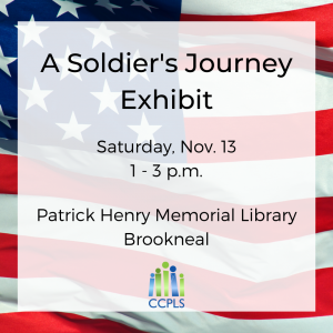 graphic for A Soldier's Journey Exhibit in Brookneal