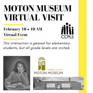 Moton Museum Virtual Visit with CCPLS - Online