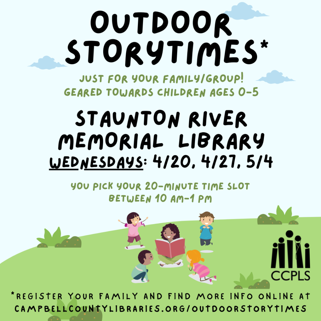 Campbell County Public Library System Outdoor Storytimes Altavista