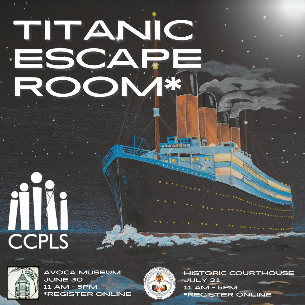 Campbell County Public Library System - Titanic Escape Room