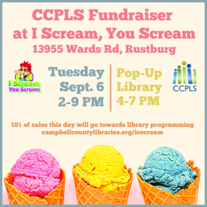 CCPLS Give Back Tuesday - I Scream You Scream @ I Scream You Scream