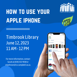 How to Use Your Apple iPhone - Timbrook @ Timbrook Library