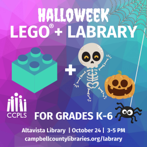 Halloweek Lego and Labrary
