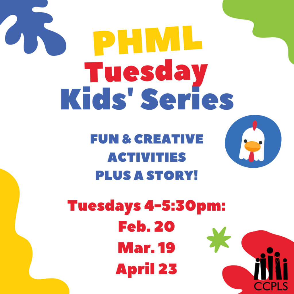 PHML Tuesday Kids' Series Graphic