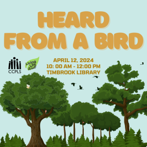 graphic for Heard from a Bird April 2024
