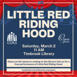 Opera on the James: Little Red Riding Hood - Timbrook @ Timbrook Library