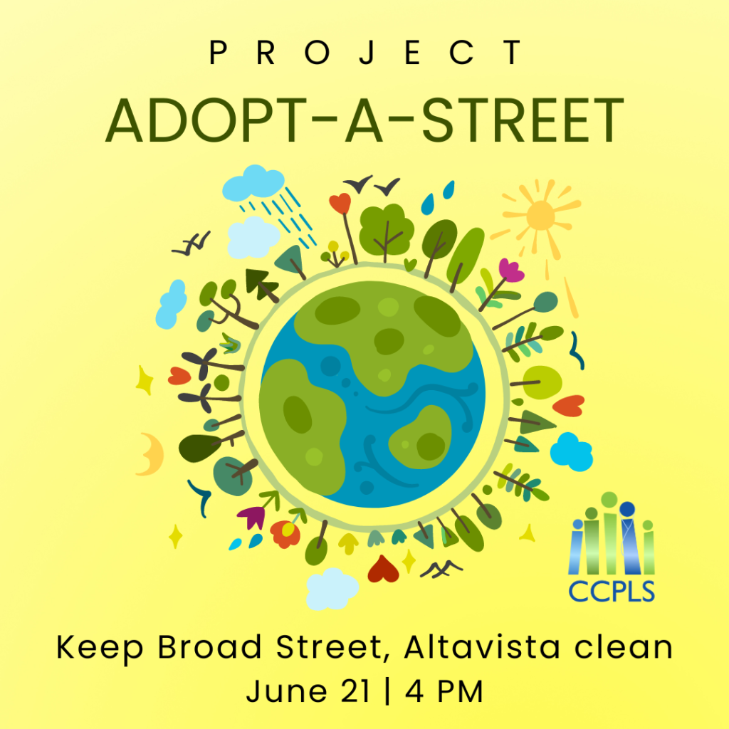 Project Adopt-A-Street Keep Broad Street, Altavista Clean
June 21 at 4pm