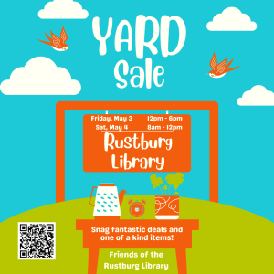 Friends of the Rustburg Library's 11th Annual Yard Sale - Rustburg @ Rustburg Library