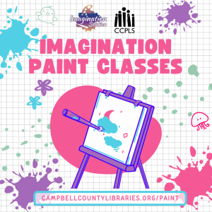 Imagination Paint Classes - Image of an easel and paint