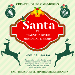 Santa at Staunton River Memorial Library - Altavista @ Staunton River Memorial Library