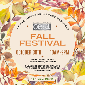 Fall Festival - Timbrook @ Timbrook Library