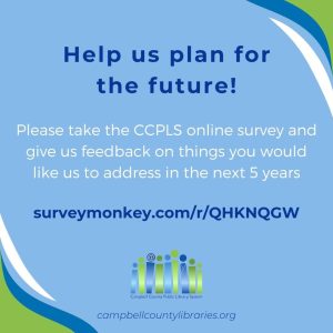 Strategic Planning Survey graphic asking for input from citizens. 