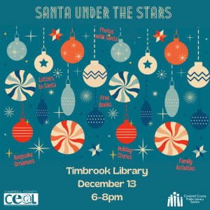 Santa Under the Stars Graphic