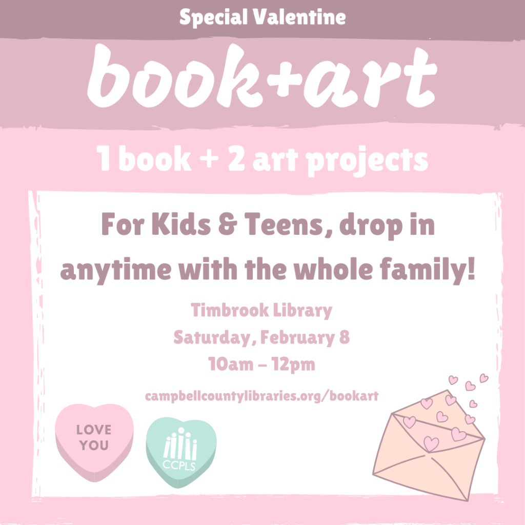 Valentine book+art at Timbrook