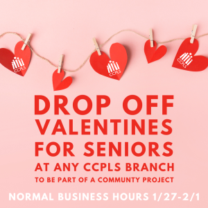 Valentine for Seniors - Drop off at all CCPLS locations @ Campbell County Public Library System