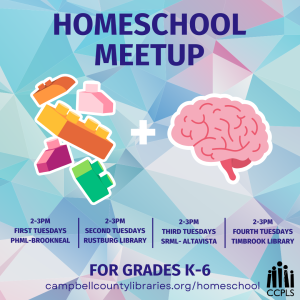 graphic for Homeschool Meetup Feb 2025