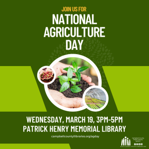 National Agriculture Day Graphic, click for more info