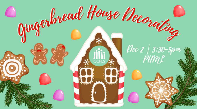 Gingerbread House Decorating Dec 2- Click for more details