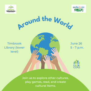 graphic for Around the World Night June 2025