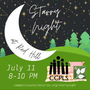 graphic for Starry Night July 11 2025