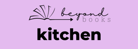Beyond Books logo with text: "kitchen"