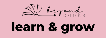 Beyond Books logo with text: "learn & grow"