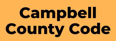 Text: "Campbell County Code"