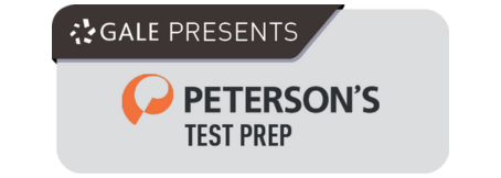 Logo for Gale Presents Peterson's Test Prep