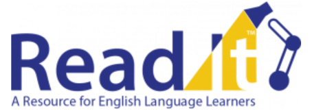 Logo for Read It, a resource for English language learners