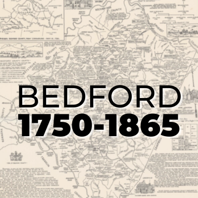 Bedford 1750-1865 Map Graphic