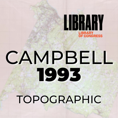 Campbell 1993 Topographic Map Graphic