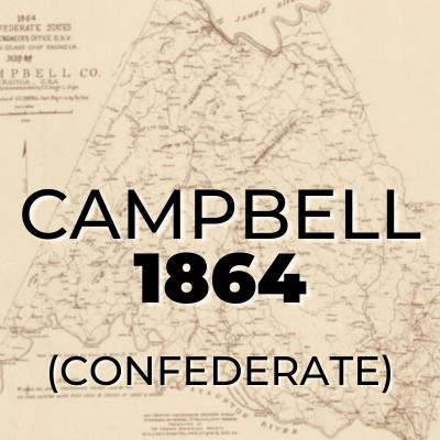 Campbell 1864 Confederate Map Graphic