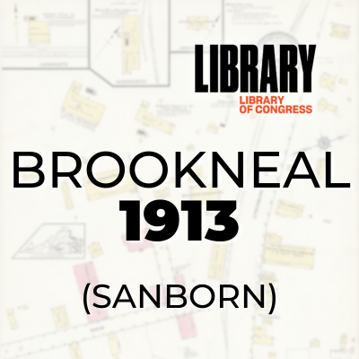Brookneal 1913 Sanborn Map Graphic