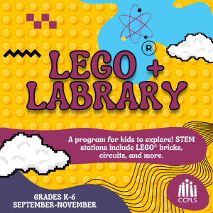 graphic for LEGO® + Labrary fall 2025