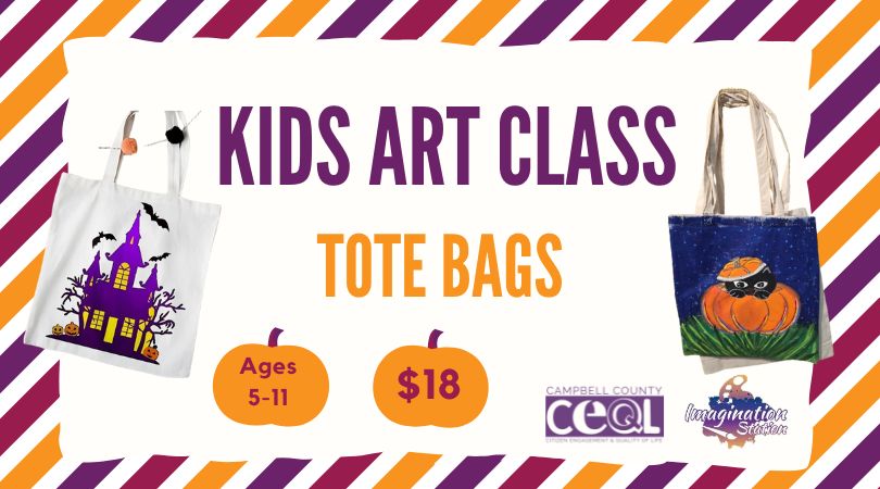 graphic for Kids Autumn Art Class with Imagination Station Sept. 26 2025