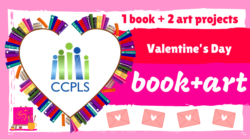 graphic for Valentine's Day book + art 2026
