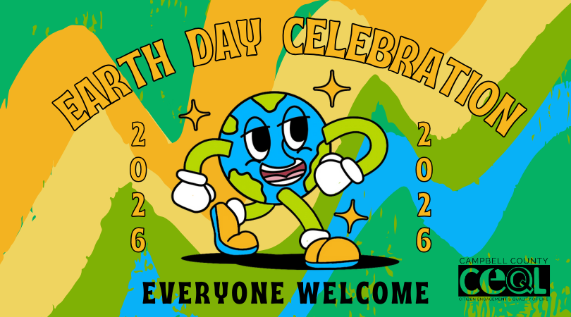 graphic for Earth Day Celebration April 18 2026