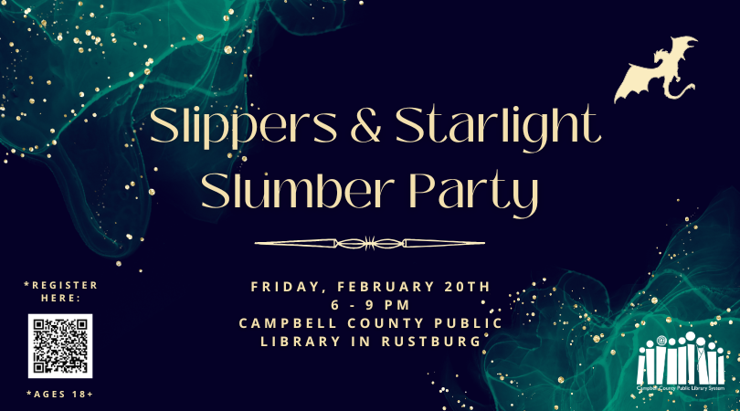 graphic for Slippers & Starlight Slumber Party February 20 2026