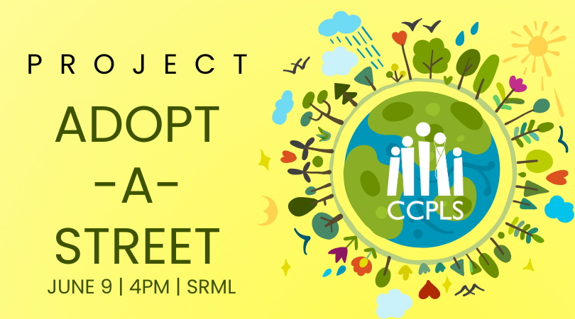graphic for Adopt-A-Street at SRML June 9 2026