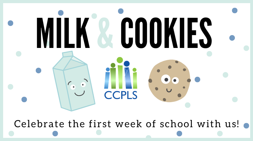 graphic for Milk & Cookies August 2026