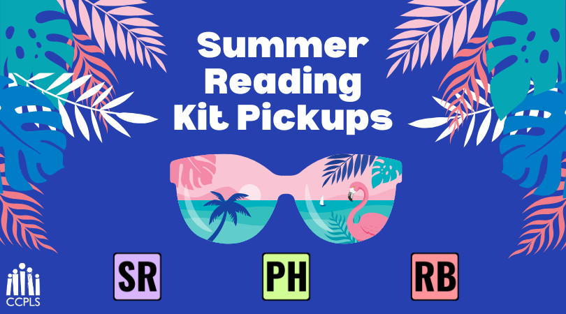 graphic for Summer Reading Kit Pickups June 2026