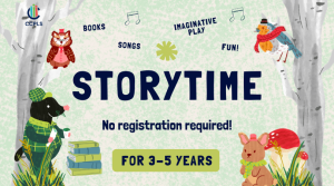 graphic for Storytime fall 2026